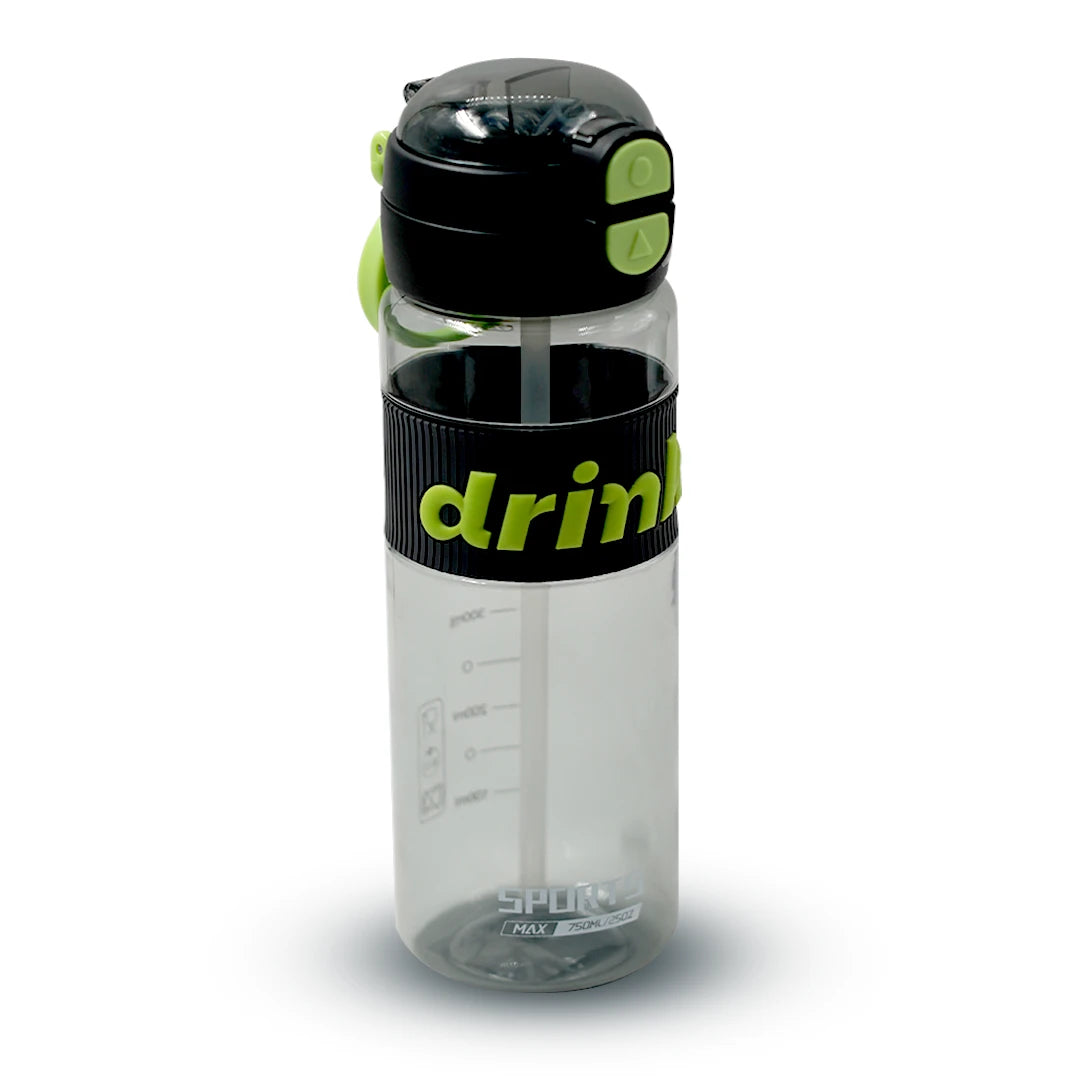 DRINKMATE SPORTS WATER BOTTLE - BLACK