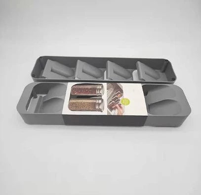 DURABLE PLASTIC SPICE BOTTLE RACK