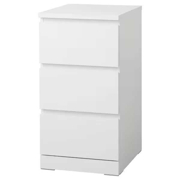 LUCENT WHITE CHEST OF DRAWER