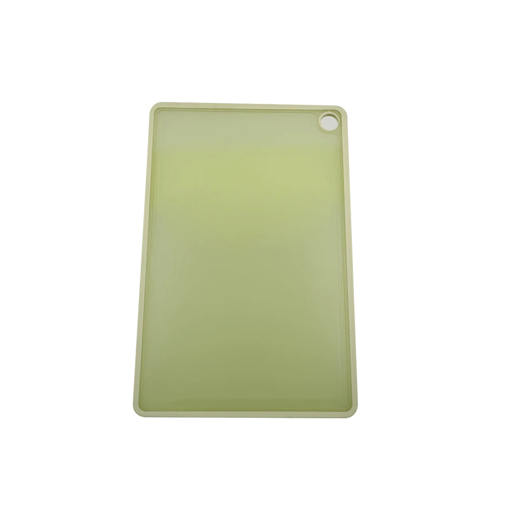 Mint Green Cutting Board with Hanging Hole / Non-Slip Kitchen Cutting Board