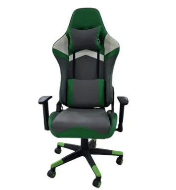 COMFORT ADJUSTABLE GREEN GAMING CHAIR