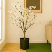 Artificial Cherry Blossom Tree with Pot – Indoor Decoration Plant