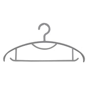 SHOULDER BUMP PLASTIC CLOTH HANGER - 5PCS SET