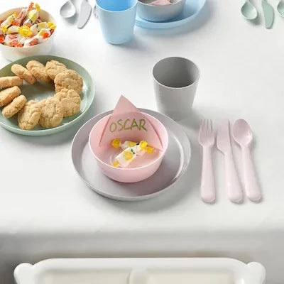 KIDS MULTICOLOUR CUPS - 6PCS SET
