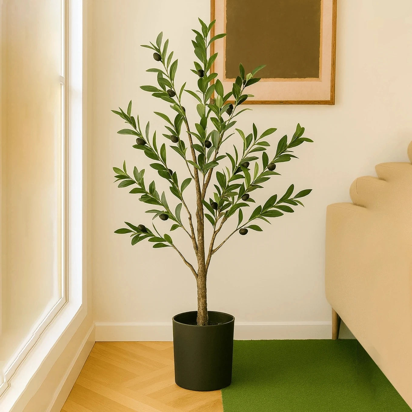 Artificial Olive Tree with Pot – Indoor Decoration Plant