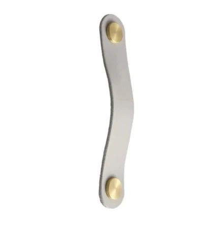 MODERN LEATHER STRAP PULL HANDLE FOR DRAWERS