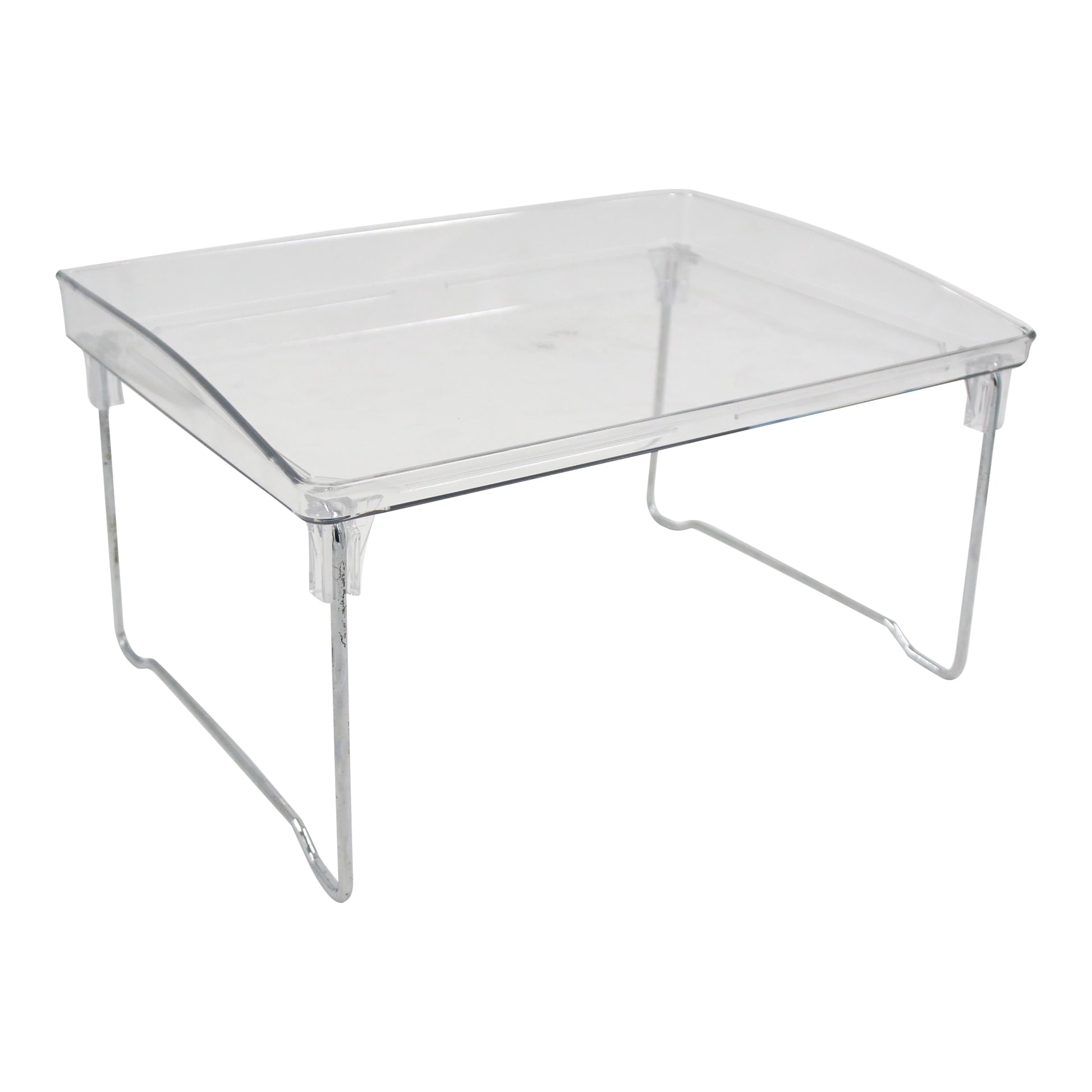 MULTI-PURPOSE FOLDABLE DESKTOP STORAGE RACK