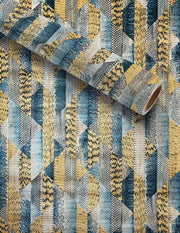 LUXURY NORDIC CROCODILE PATTERN WALLPAPER