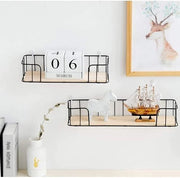 SMALL - WALL SHELF RECTANGLE SHAPE BLACK