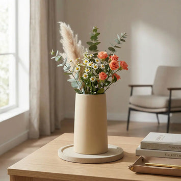 Modern Matte Finish Ceramic Flower Vase