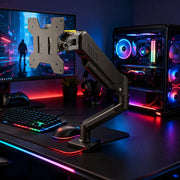 Heavy Duty Monitor Desk Arm – Adjustable Gas Spring Monitor Mount