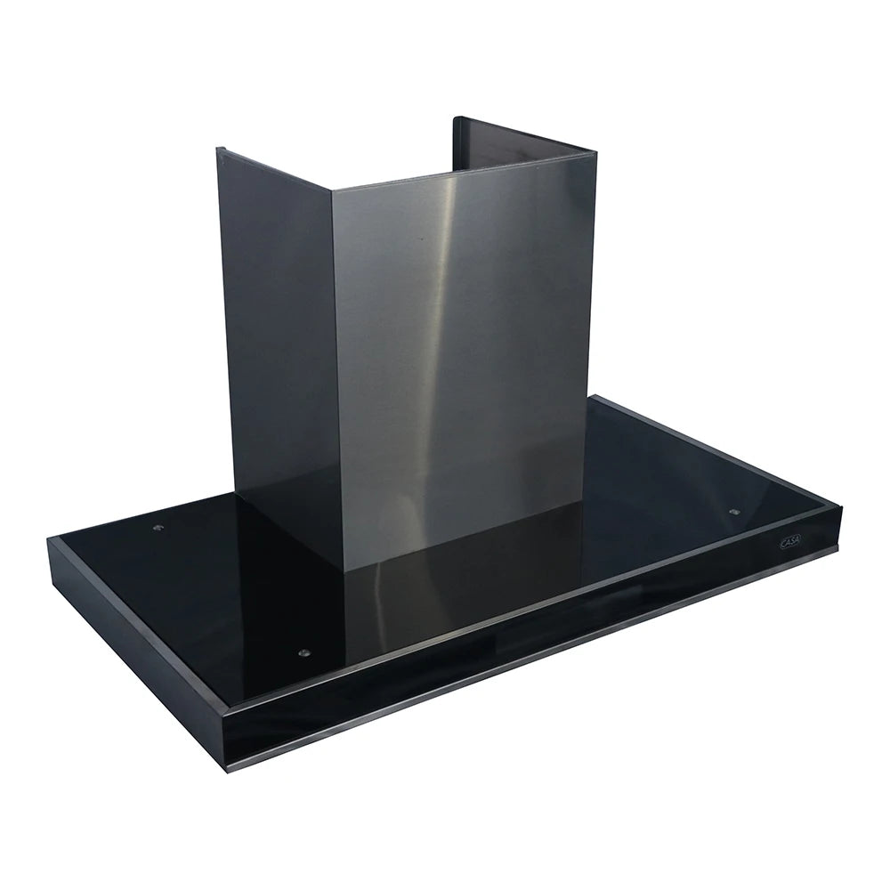 CASA SMARTAIR BLACK GLASS COOKER HOOD