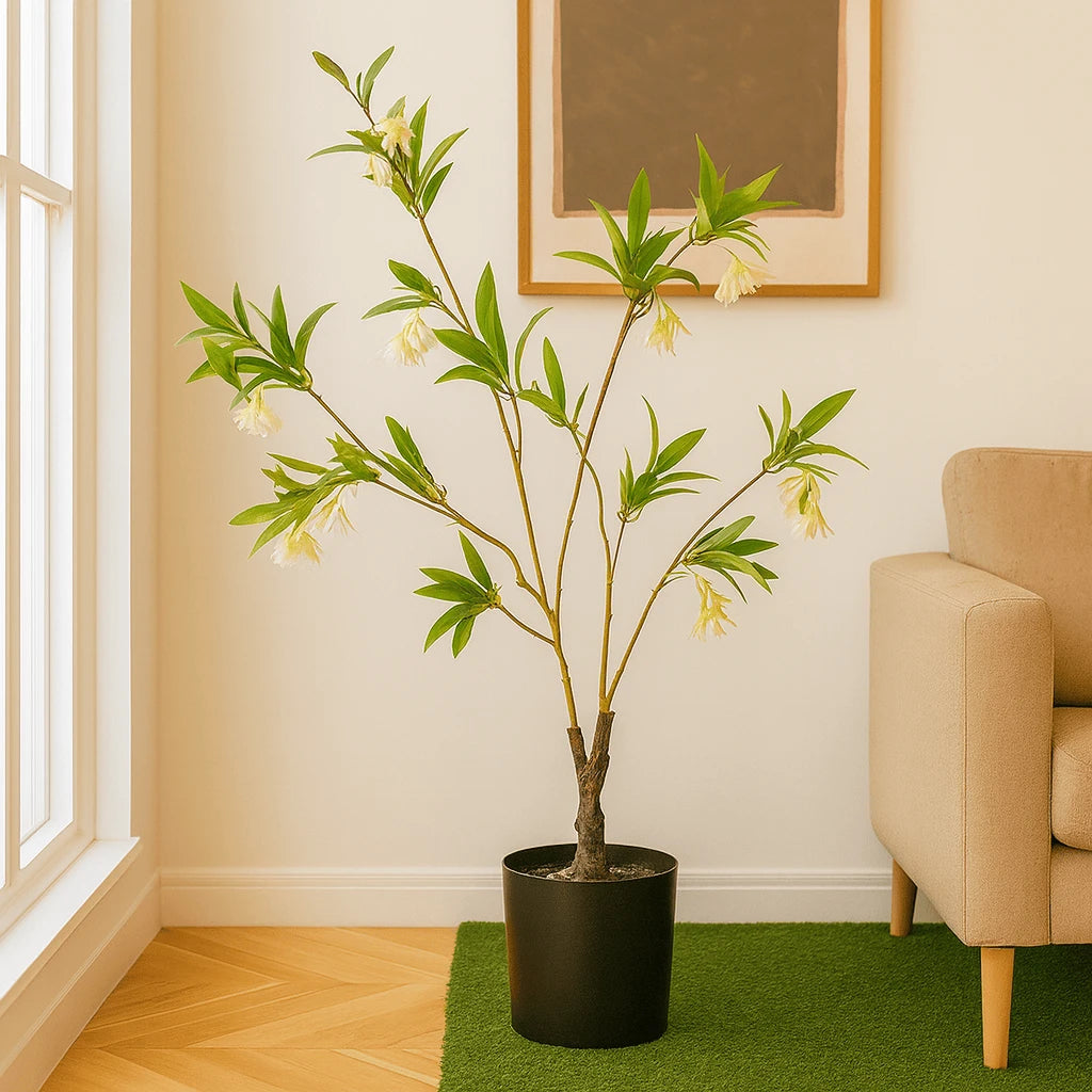 Artificial Ficus Serrata Tree – Modern Indoor Decoration Plant