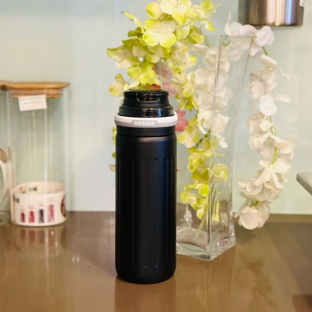 VELTURA VACUUM INSULATED BOTTLE - BLACK