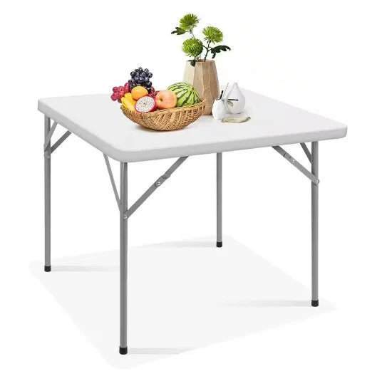 COMPACT MULTI-PURPOSE FOLDING SQUARE TABLE