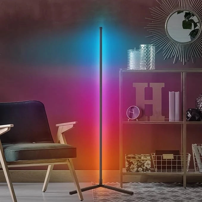 SMART RGB FLOOR LAMP – DIMMABLE MULTI-COLOR LED FOR HOME & OFFICE
