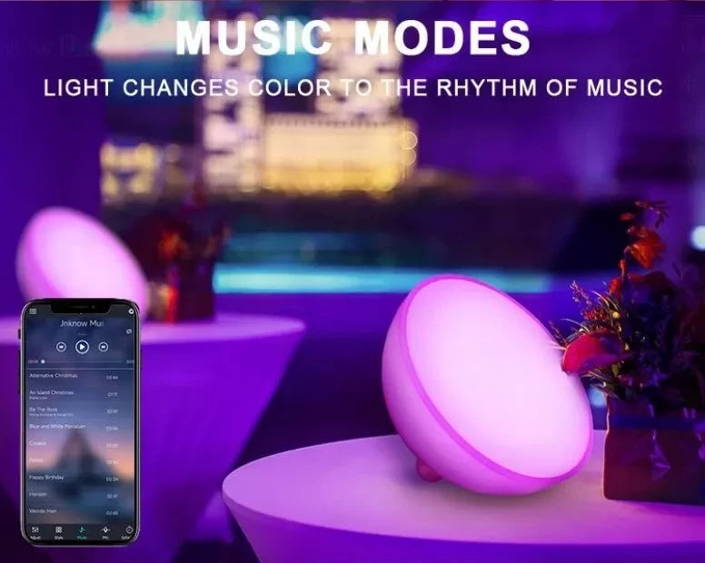 DIMMABLE SMART TABLE LAMP – MULTI-COLOR LIGHTING FOR HOME & OFFICE