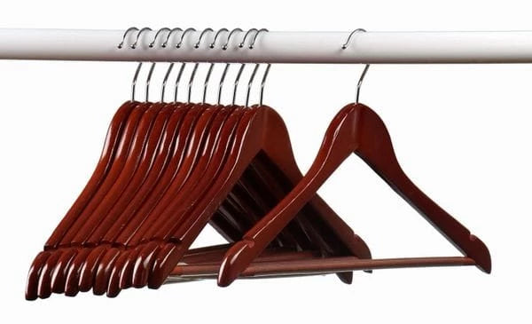 CHERRY WOOD CLASSIC CLOTH HANGER