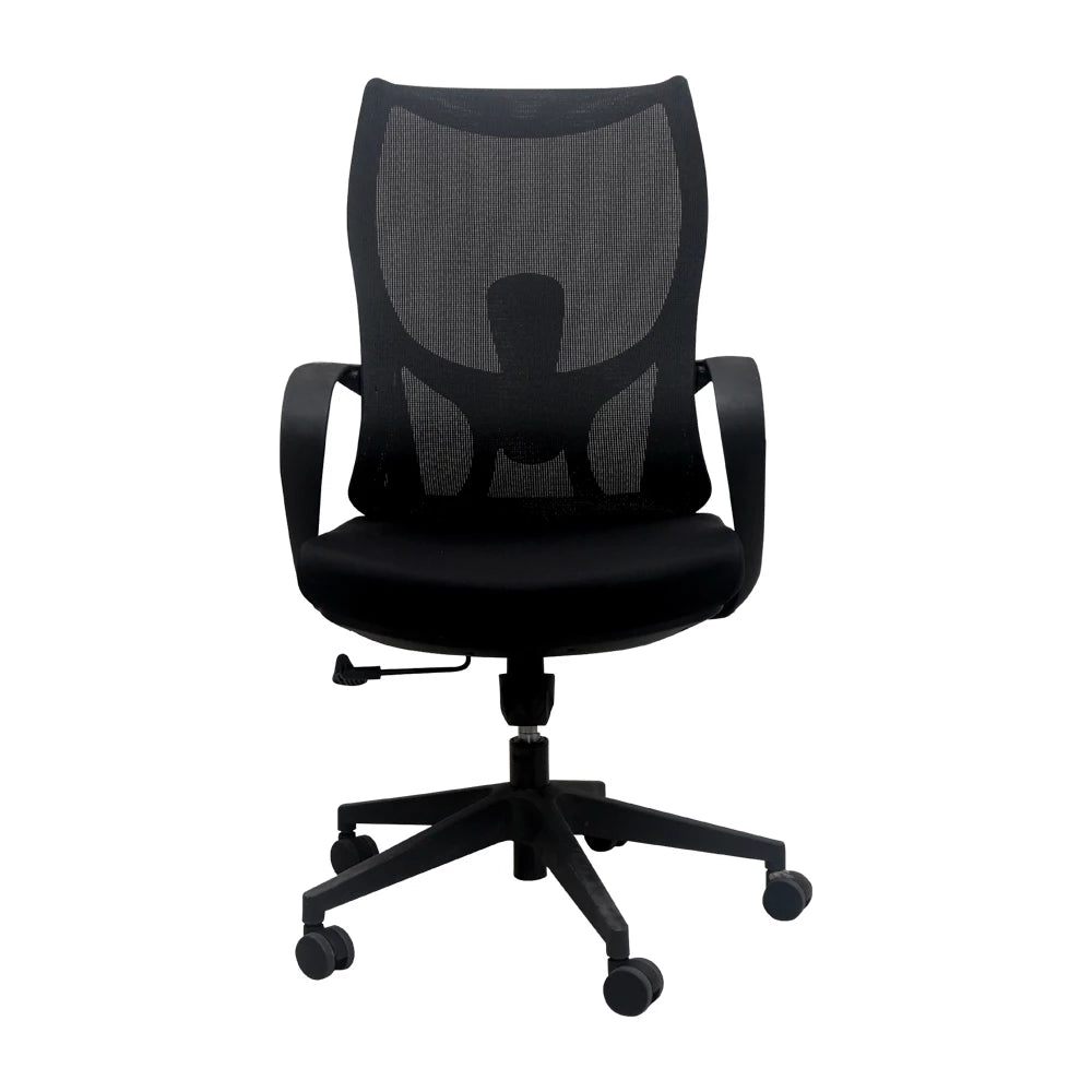 BLACK HAMPTON ERGONOMIC MESH OFFICE CHAIR