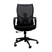 BLACK HAMPTON ERGONOMIC MESH OFFICE CHAIR