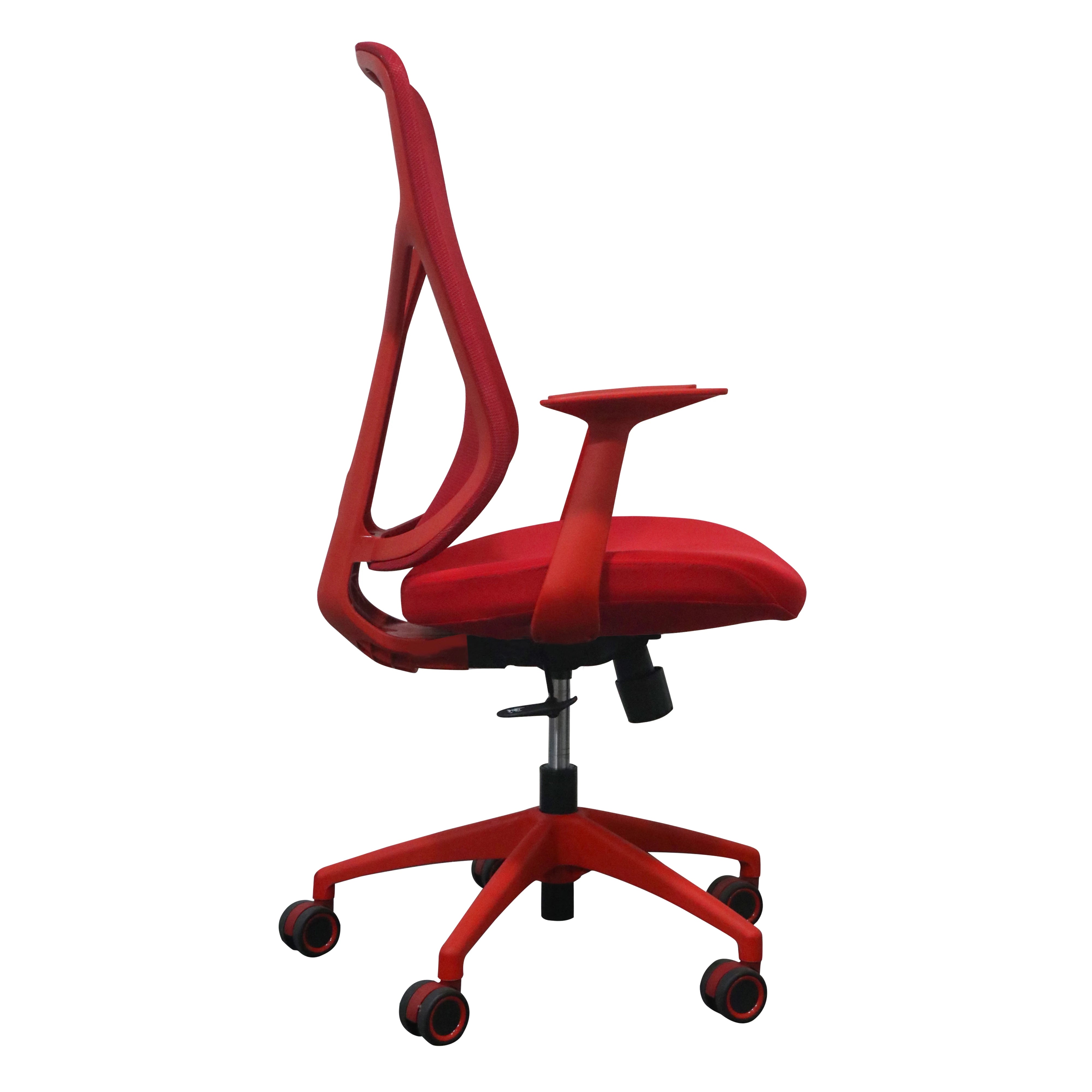 ERGONOMIC FLEX MOTION BACK MESH OFFICE CHAIR - RED