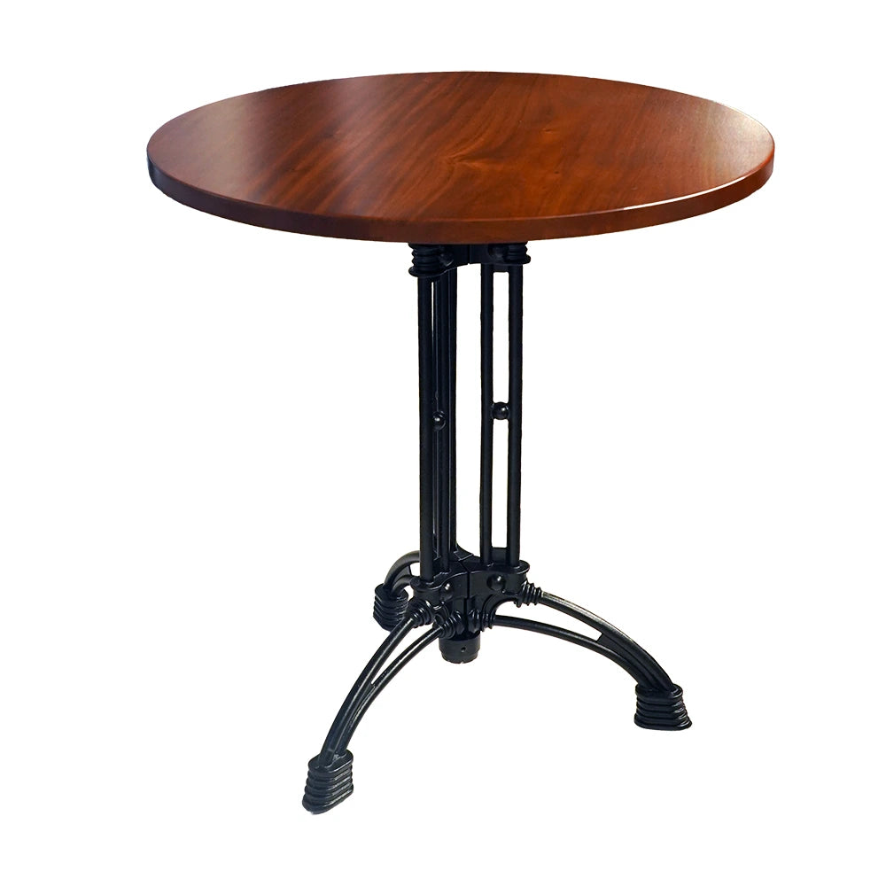 Round Wooden Table Top – Mahogany