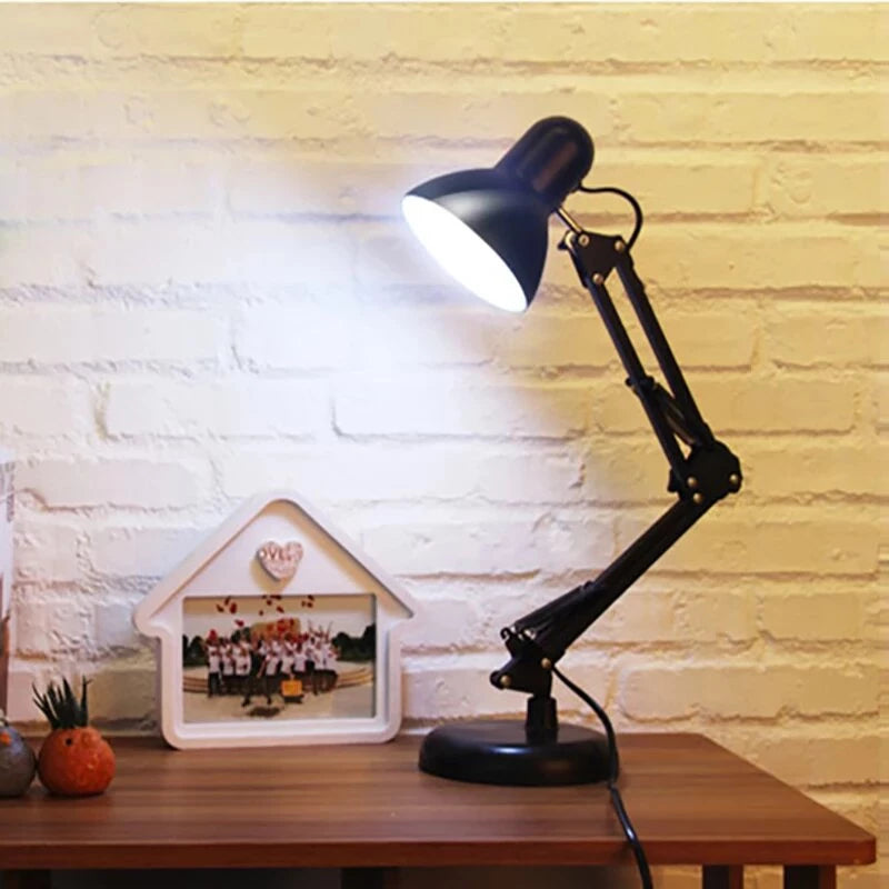 LONG SWING ARM ADJUSTABLE CLASSIC DESK LAMP