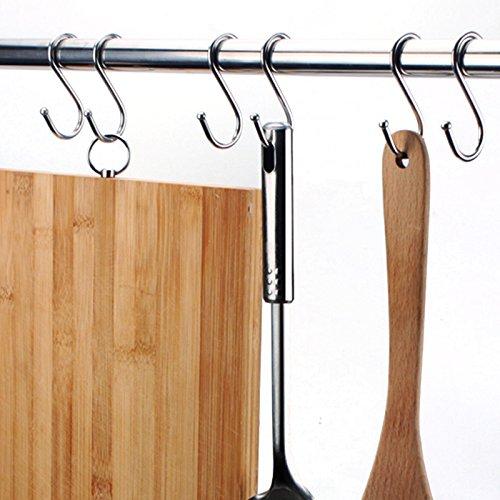 STAINLESS STEEL 3FT HANGING RACKS ROD SET