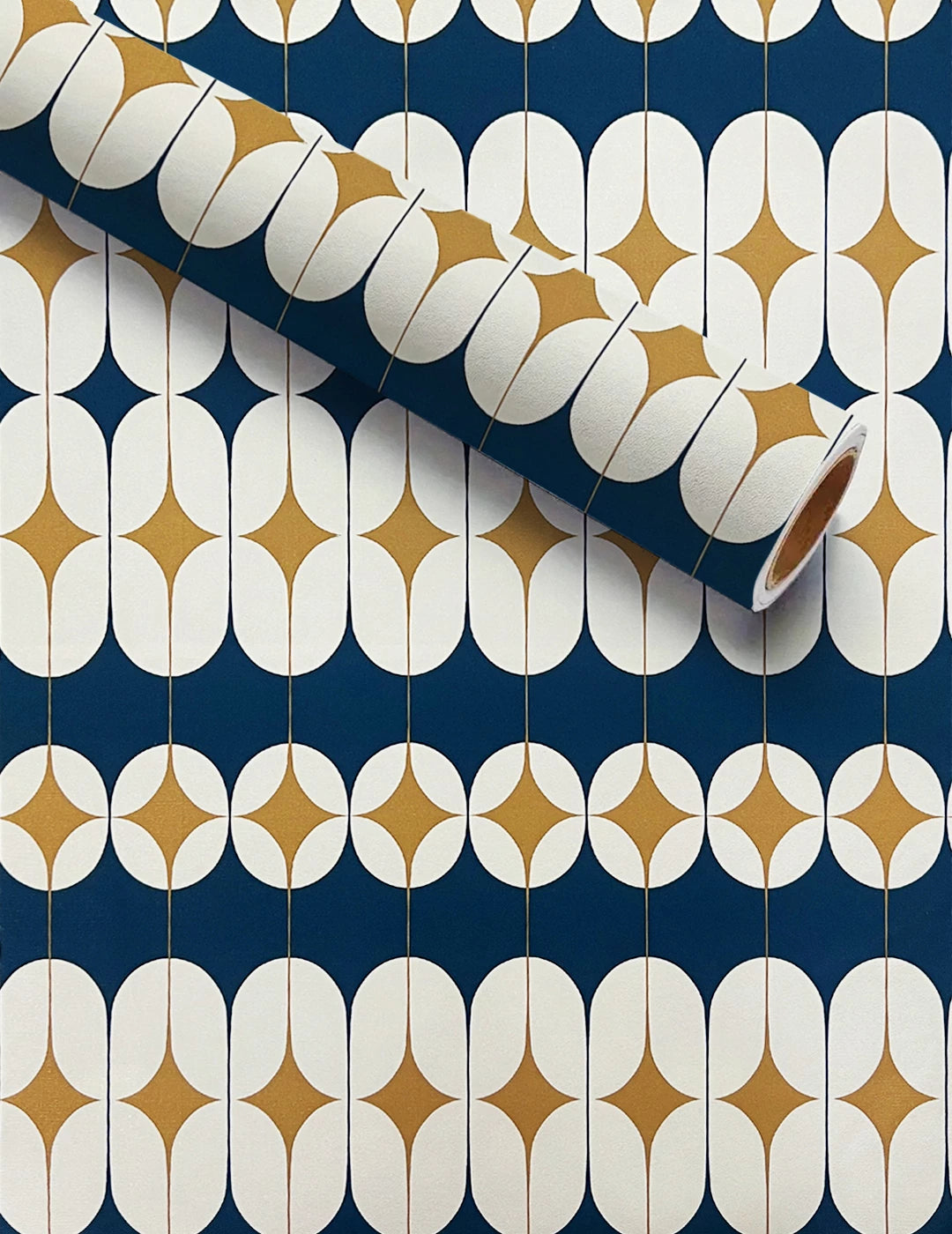 RETRO GEOMETRIC GLAMOUR WALLPAPER