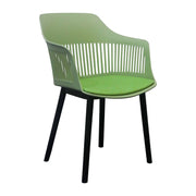 AIRY DESIGN OPEN WEAVE BACKREST DINING CHAIR
