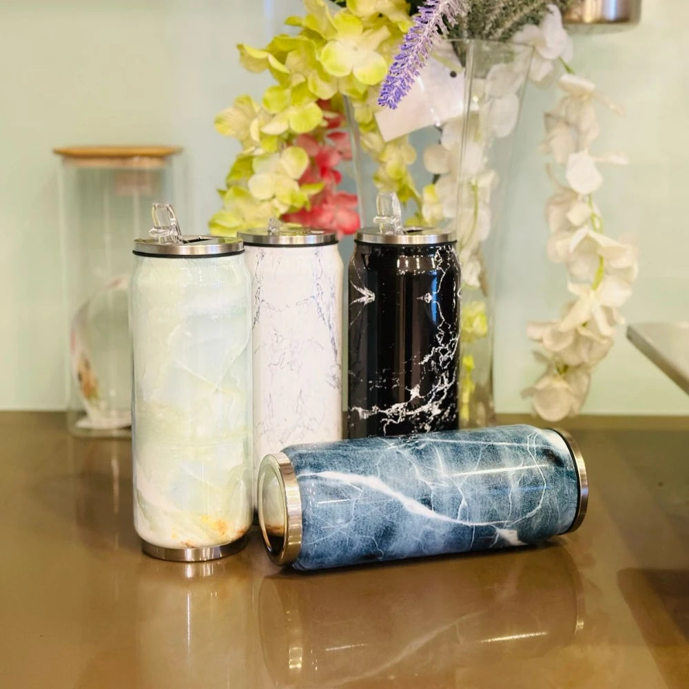 ELYSS MARBLE VACUUM TUMBLER