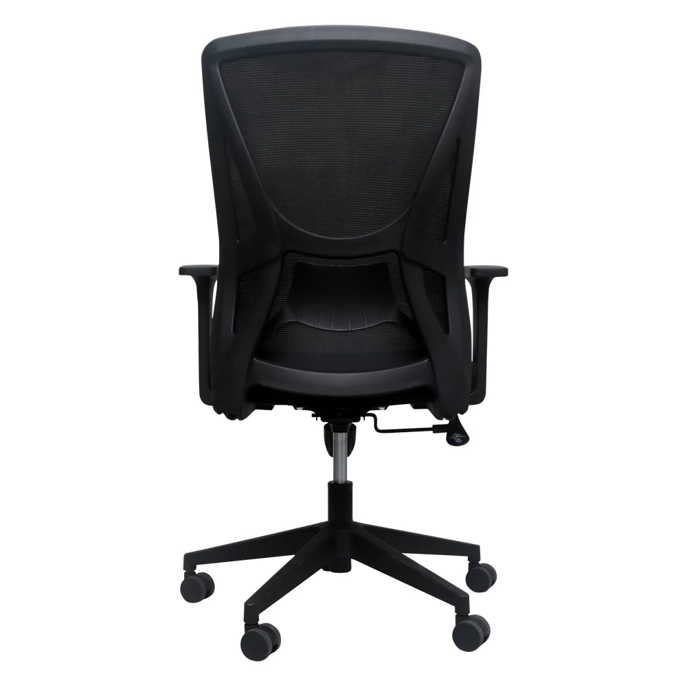 BLACK BRADDON MESH OFFICE CHAIR