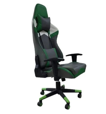 COMFORT ADJUSTABLE GREEN GAMING CHAIR