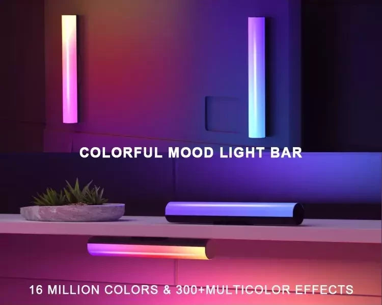 DIMMABLE DESKTOP RGB LED LIGHTS – SMART LIGHTING FOR GAMING & OFFICE