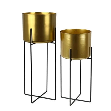 GOLDEN VISTA PLANT STAND DUO