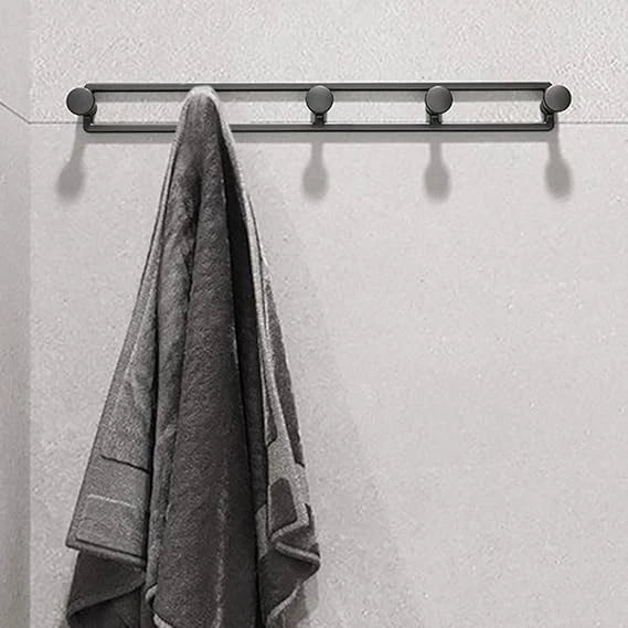 STAIN ELEGANT QUADLINE WALL MOUNTED CLOTH HOOK