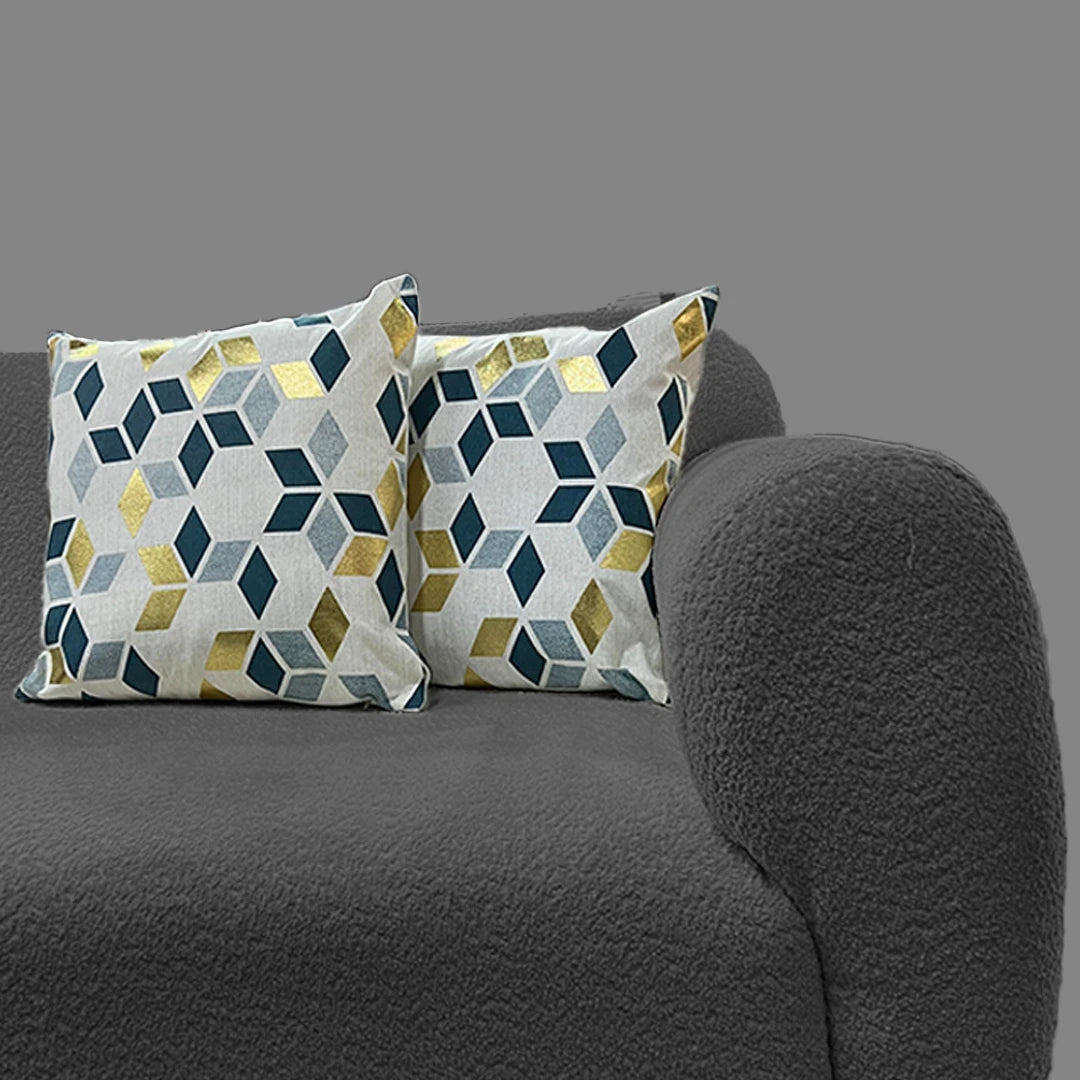 GEOLUXE DIAMOND SOFA PILLOW COVER