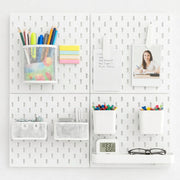 White Pegboard Combination 05