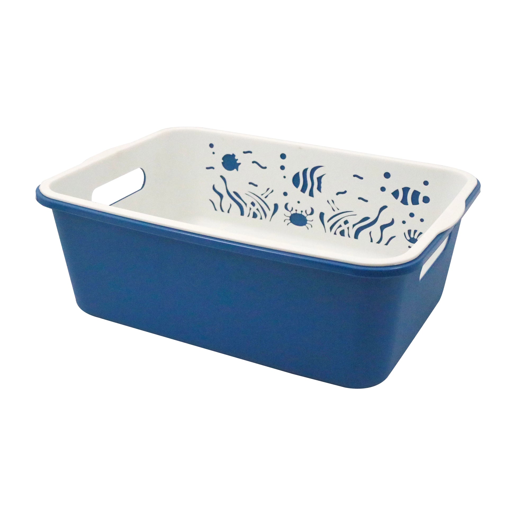 KITCHEN DOUBLE DRAIN STRAINER BASKET