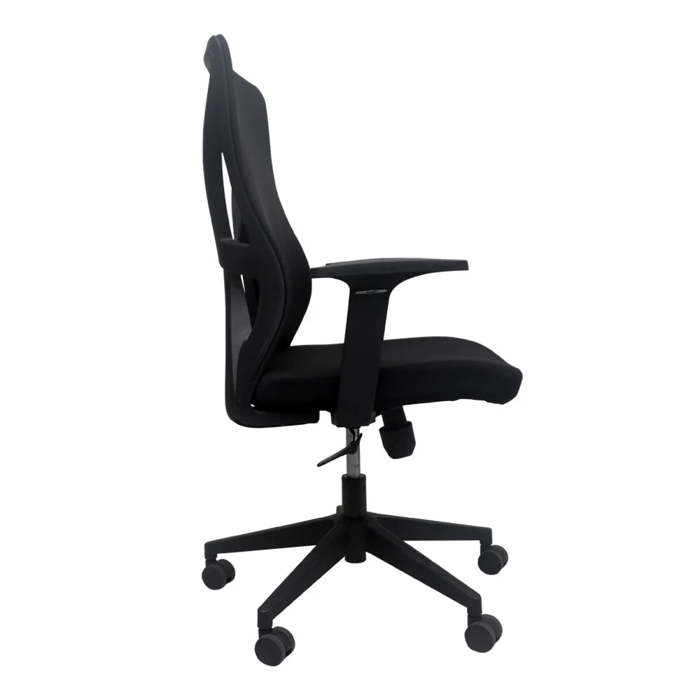 BLACK BRADDON MESH OFFICE CHAIR