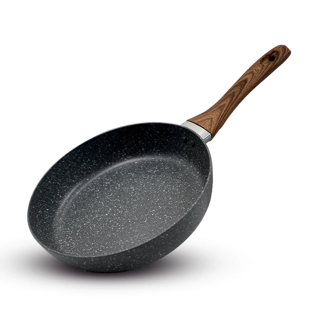 GRANITEFORGE NON-STICK FRY PAN WITH WOODEN HANDLE