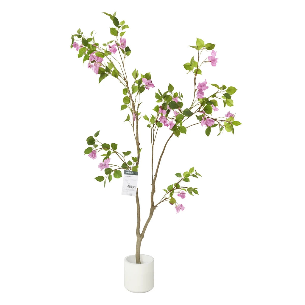 Artificial Bougainvillea Tree with Pot – Indoor Decoration Plant