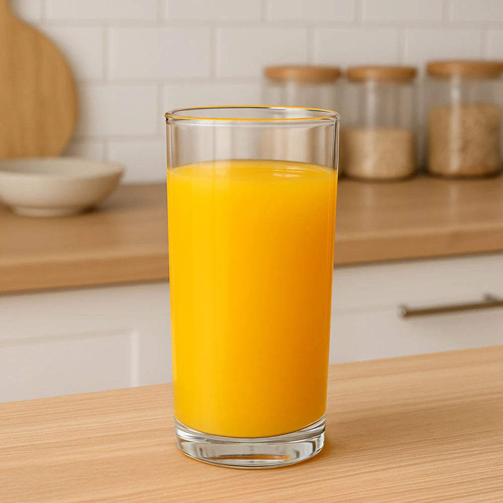 Premium Transparent Drinking Glass Set – 6 Pieces Drinkware Collection