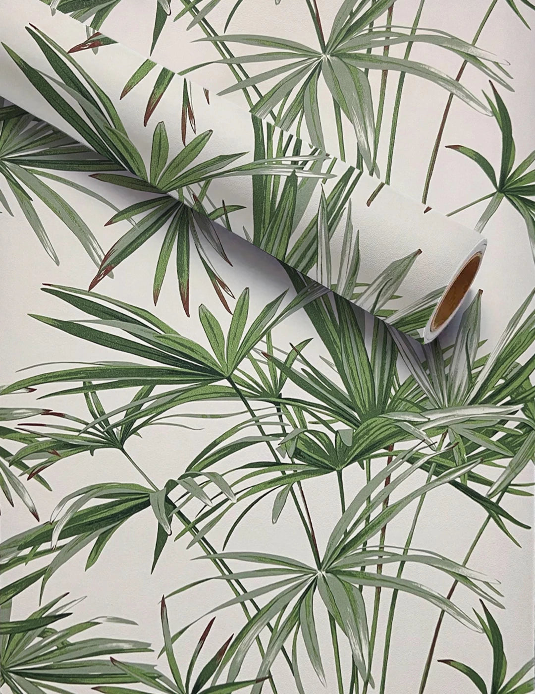 GREEN BAMBOO LEAF WALLPAPER