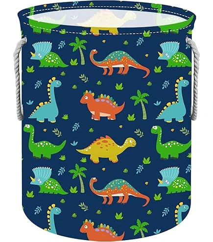 DINOTIDY STORAGE BASKET WITH HANDLES / LAUNDRY BIN