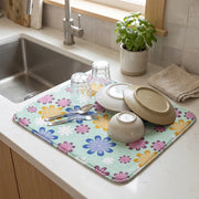 Absorbent Dish Drying Mat
