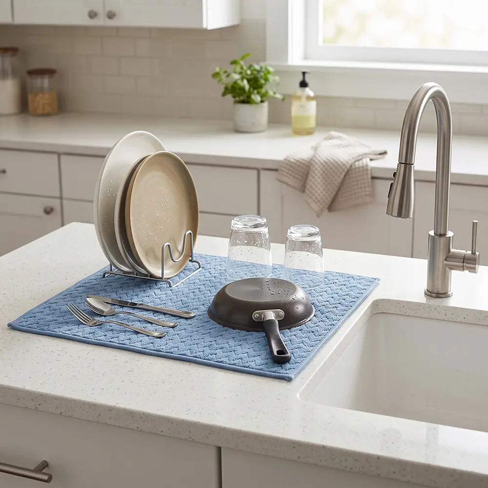 Absorbent Dish Drying Mat