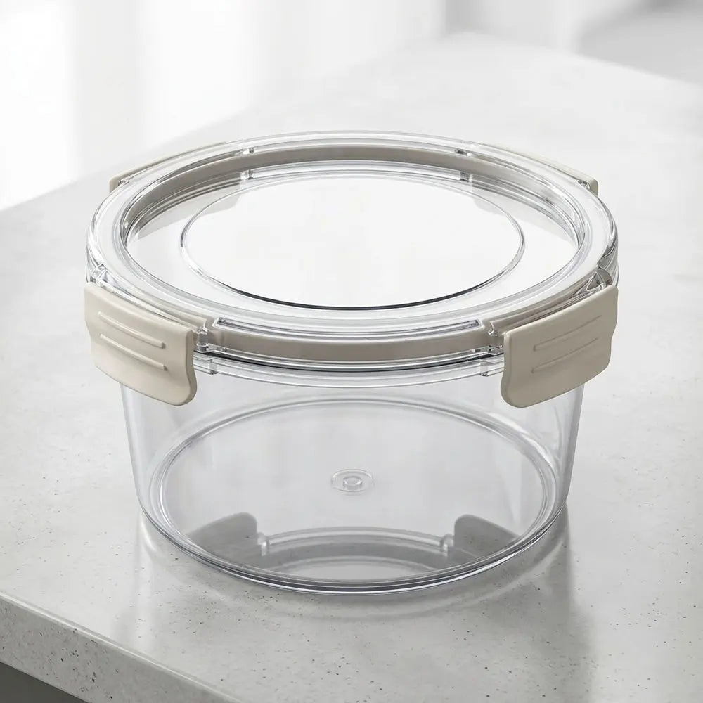 Air-Seal Transparent Food Storage Container Large