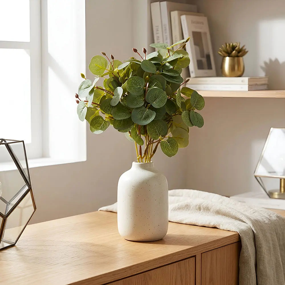 Artificial Eucalyptus Leaf Bunch