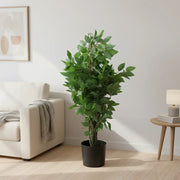 Artificial Ficus Tree with Pot – Decorative Indoor Plant